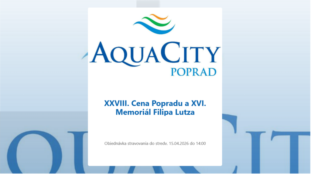 Objednávkový formulár na objednanie stravy na preteky CP26